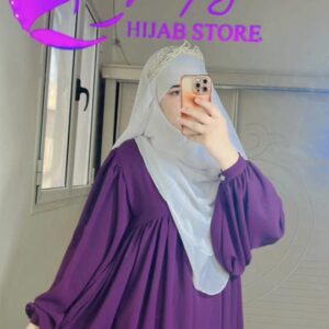 Jilbab-femme-abaya-femme-Zahra-aubergine