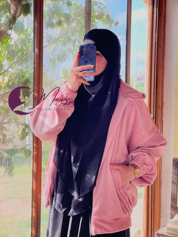 Manteaux femme voilée Olfet Rosé